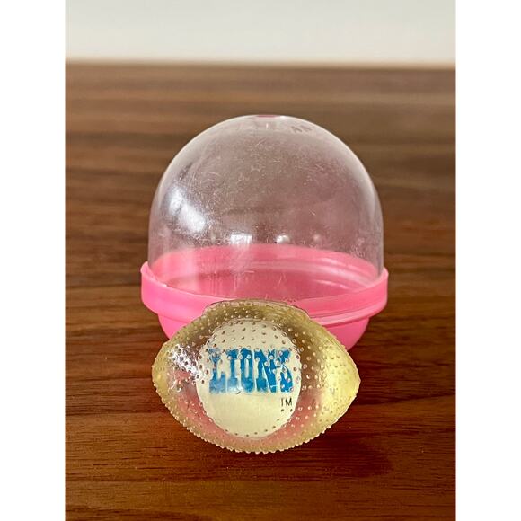 1990’s NFL Toy Machine Rubber Football Detroit Lions Collectible Novelty - Picture 7 of 8